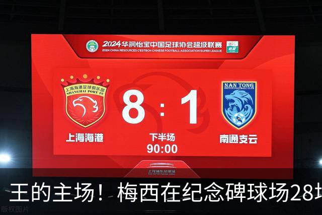 王的主场！梅西在纪念碑球场28场不败，贡献19球11助攻